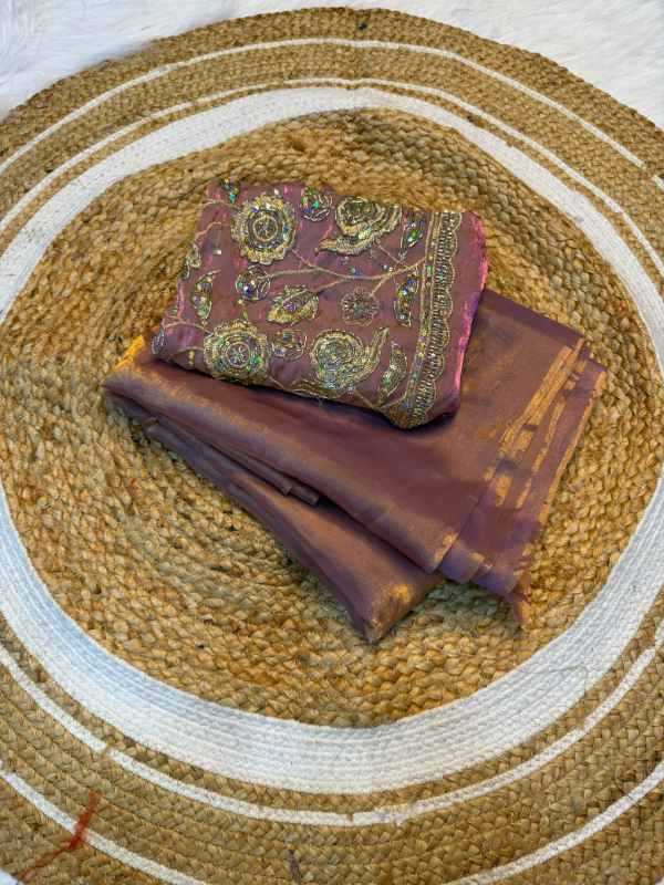 Sou Space Silk Designer Saree