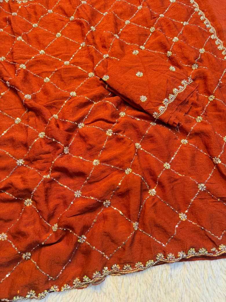 Starlight Crush Silk Traditional Saree