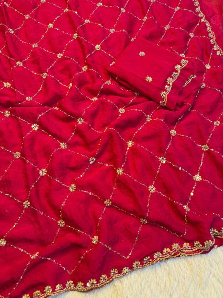 Starlight Crush Silk Traditional Saree