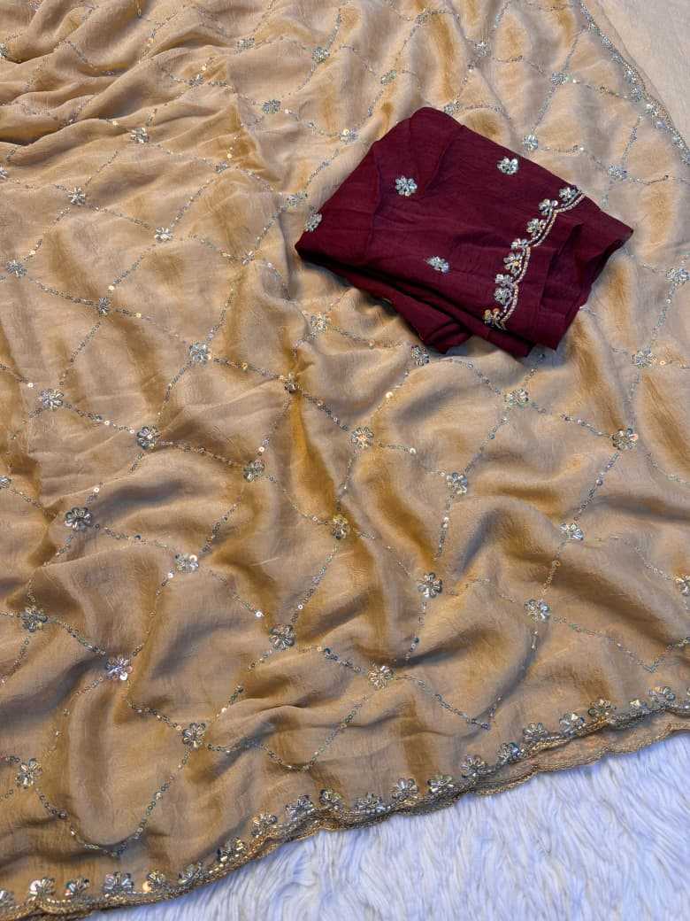 Starlight Crush Silk Traditional Saree