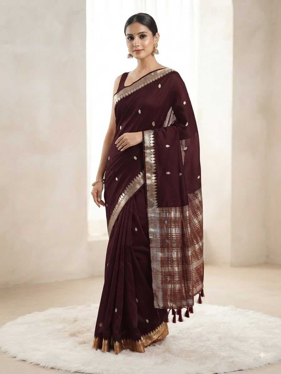 Temple Butta Viscose Saree