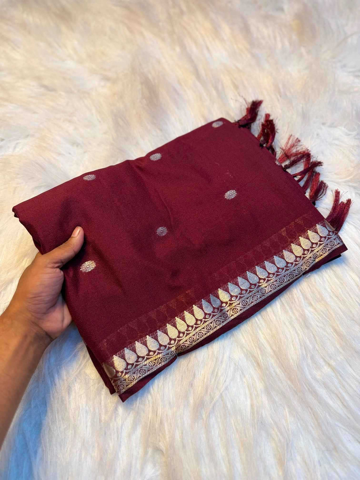 Temple Butta Viscose Saree