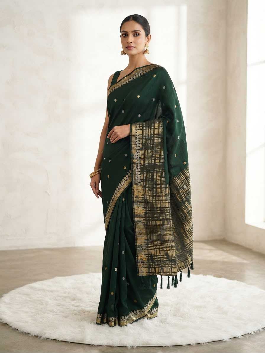 Temple Butta Viscose Saree