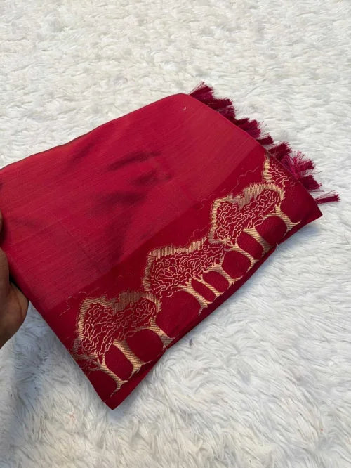 Tree Viscose Designer Saree