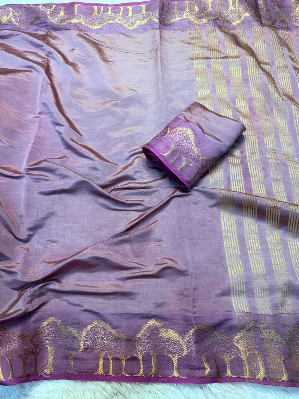 Tree Viscose Designer Saree