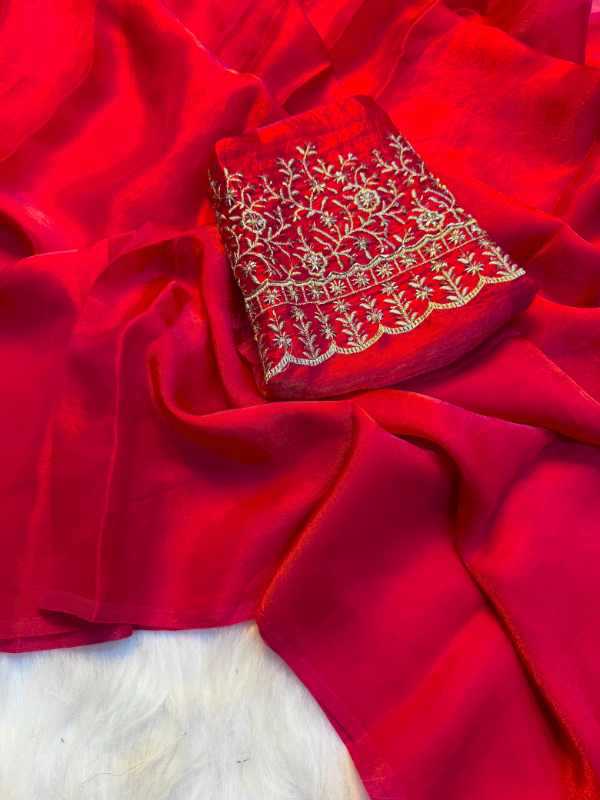 Utif Space Silk Designer Saree