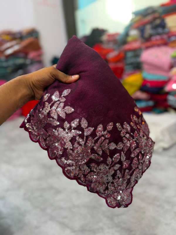With Soft Silk Designer Saree