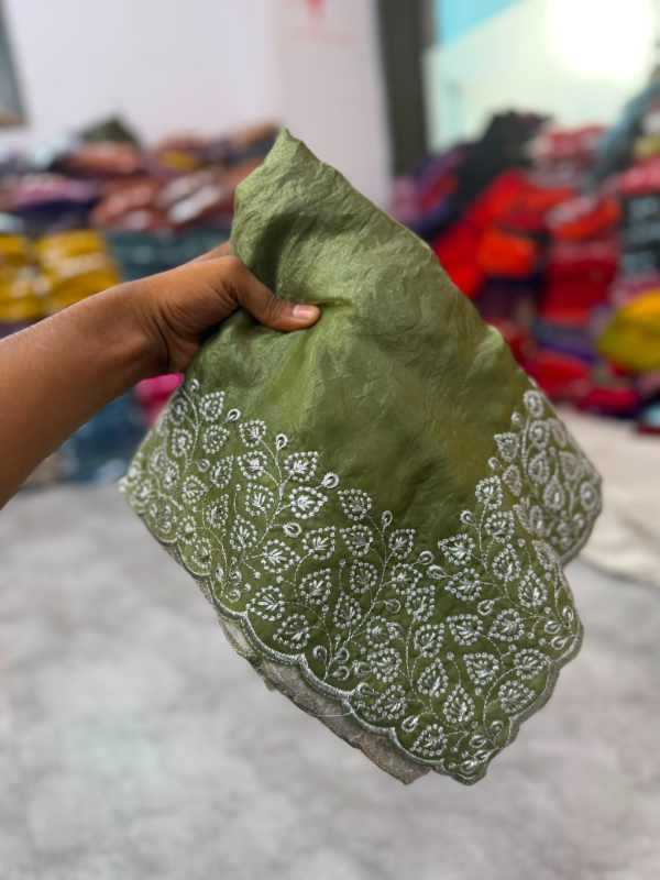 With Soft Silk Designer Saree