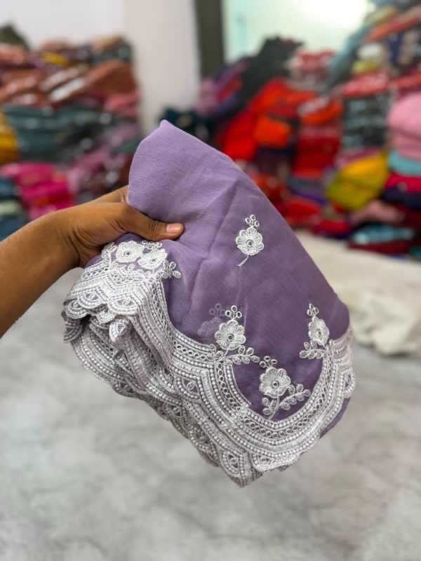 With Soft Silk Designer Saree