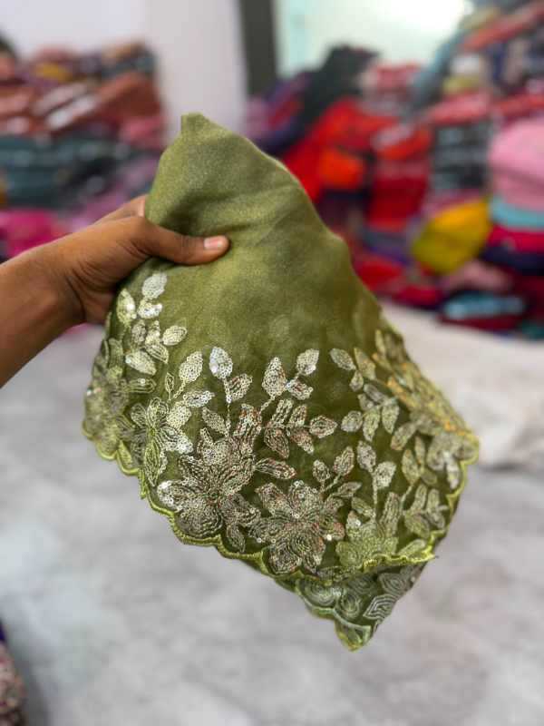 With Soft Silk Designer Saree