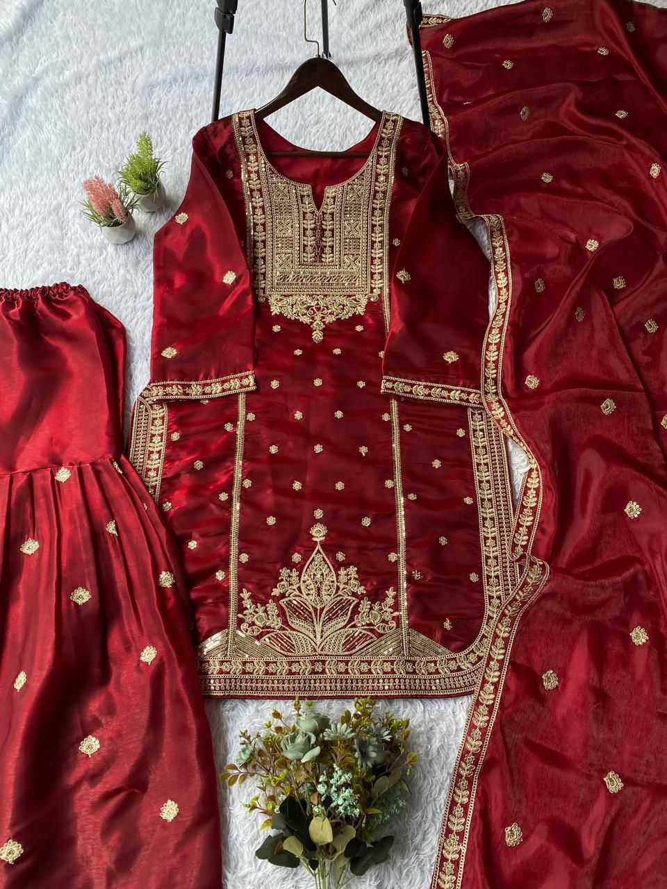 Jimmy Choo Sharara Salwar Suit