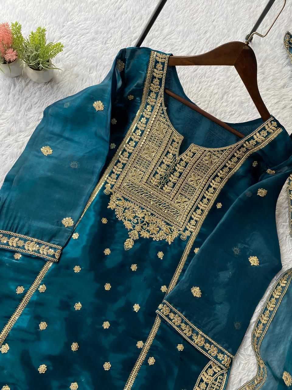 Jimmy Choo Sharara Salwar Suit