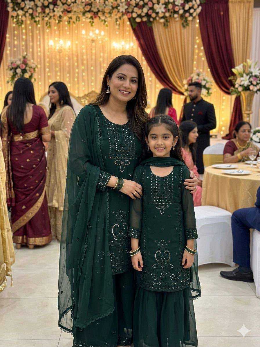 Mother Daughter Casual Dress