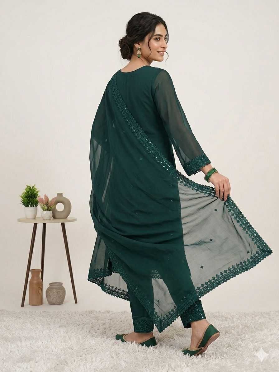 Georgette Embroidery Suit