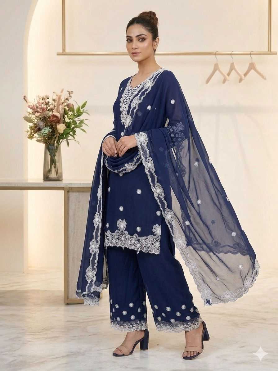 Georgette Embroidery Suit
