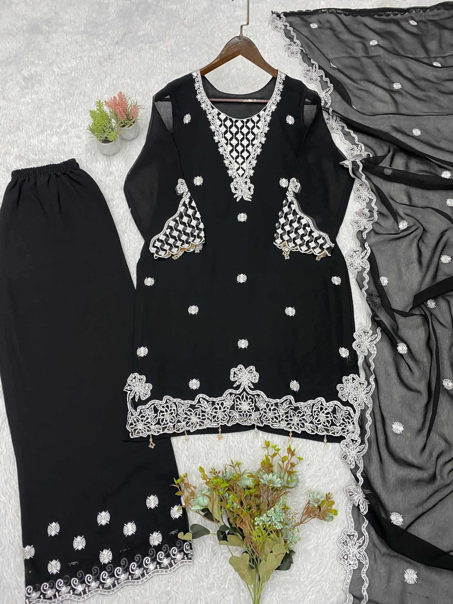Georgette Embroidery Suit
