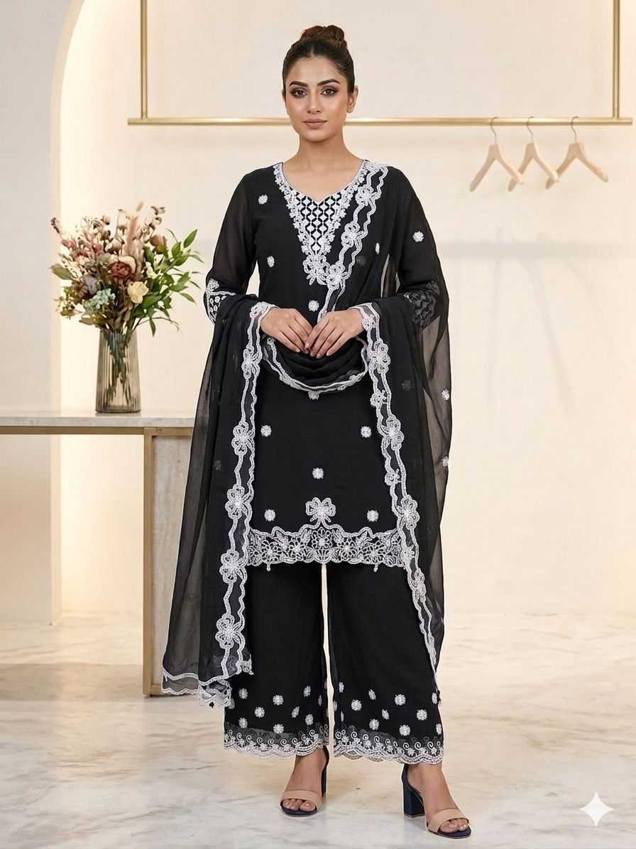 Georgette Embroidery Suit