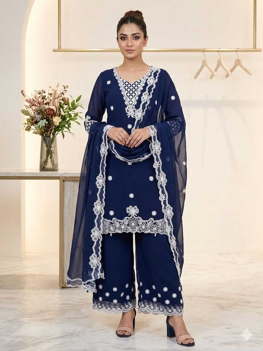 Georgette Embroidery Suit