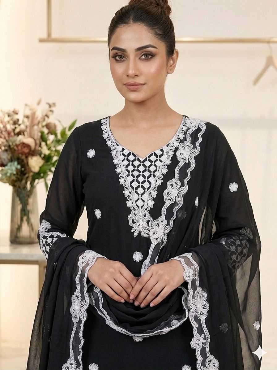 Georgette Embroidery Suit