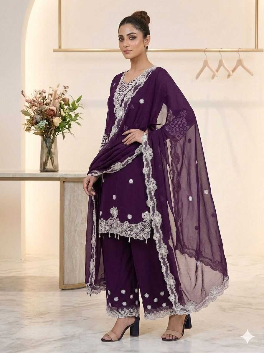Georgette Embroidery Suit