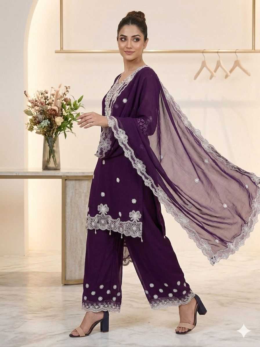 Georgette Embroidery Suit