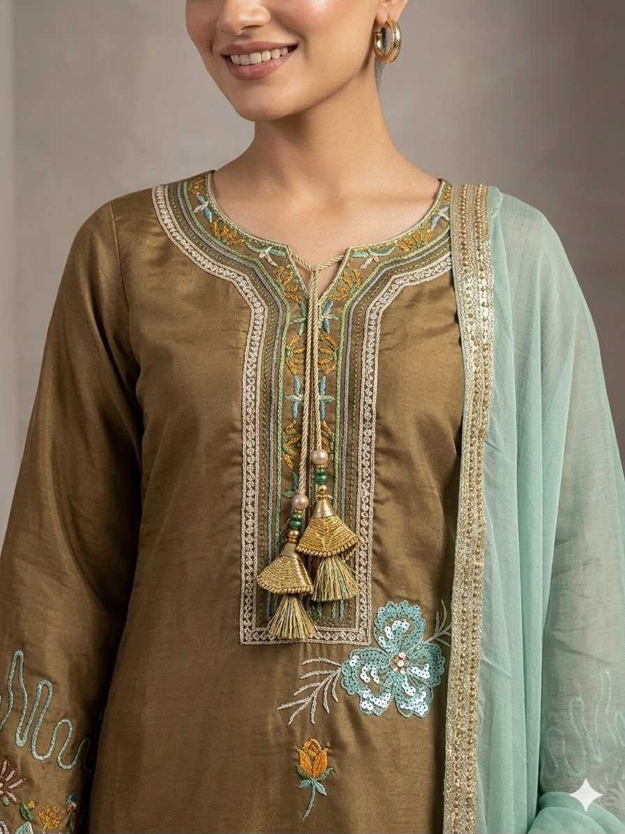 Embroidery Suit