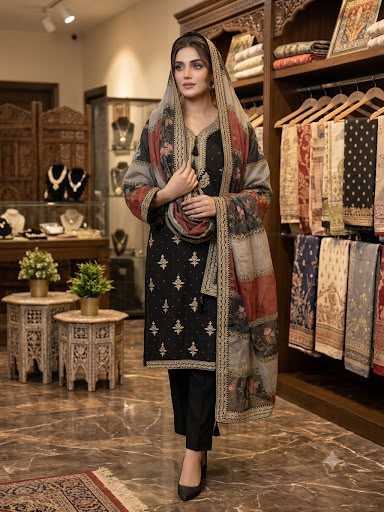 Chanderi Soft Ladies Suit 2134