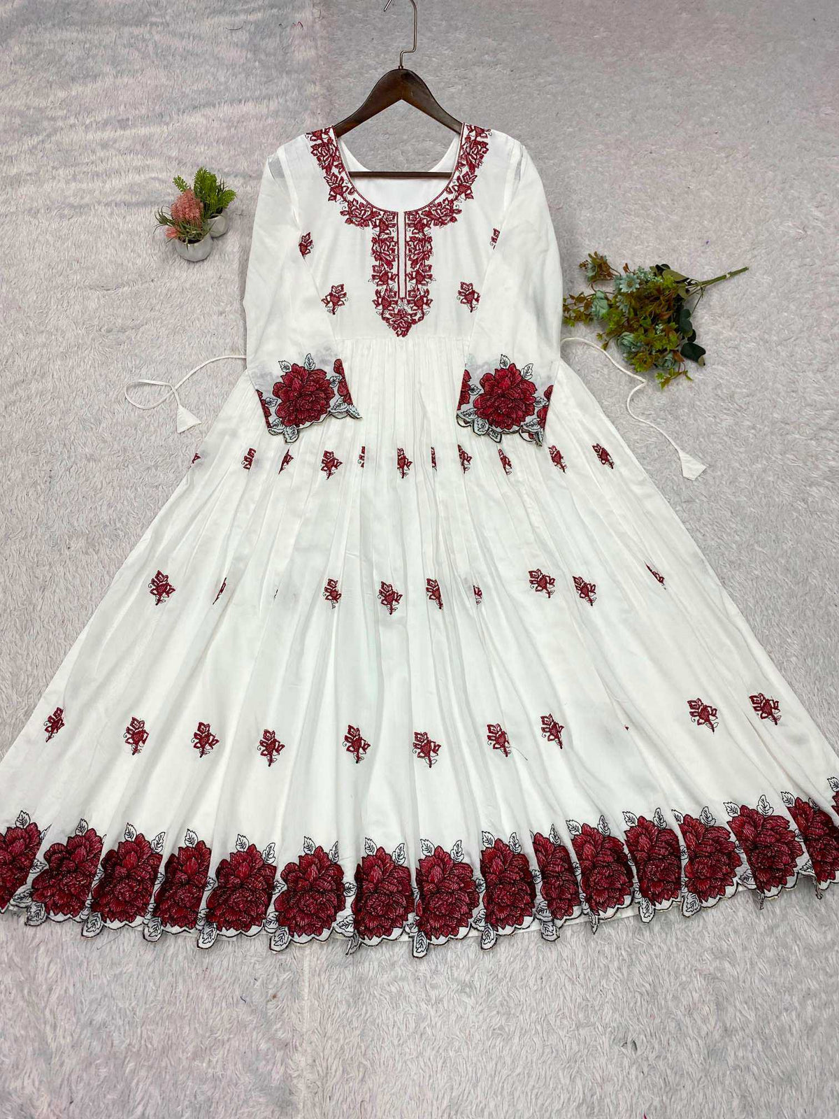 Rayon Fancy Gown 2140