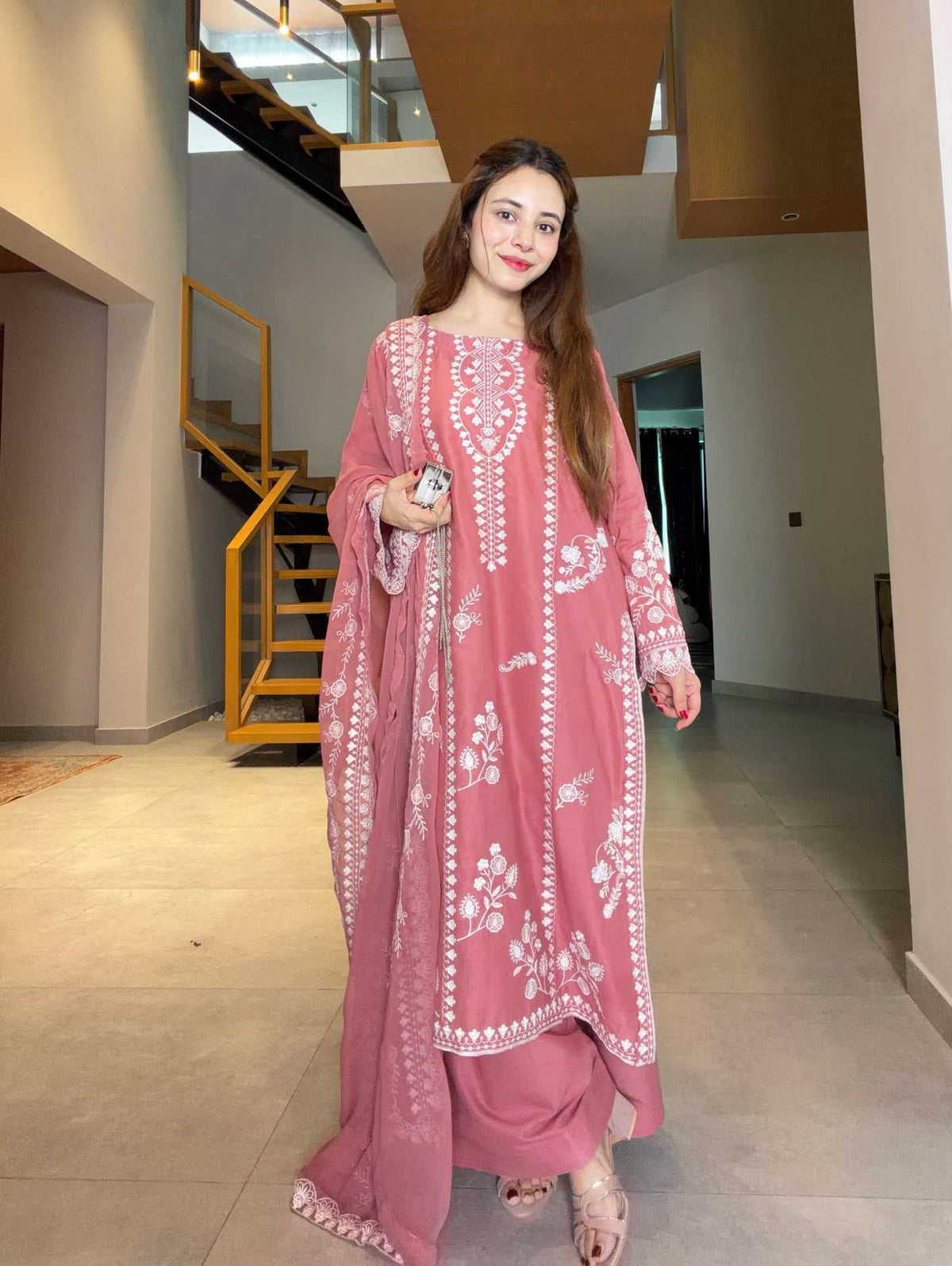 Chanderi Soft Fancy Kurti