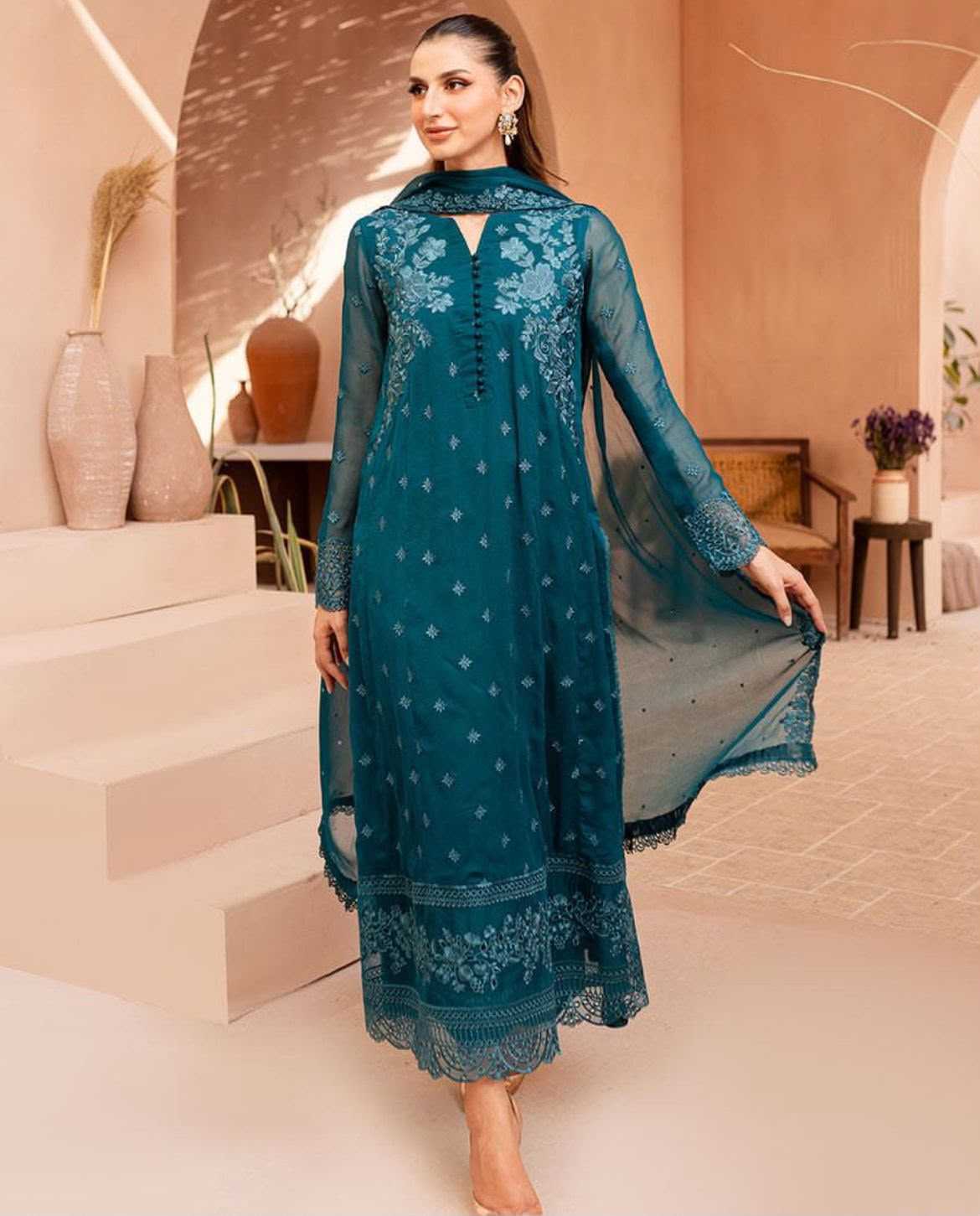 Embroidery Suit
