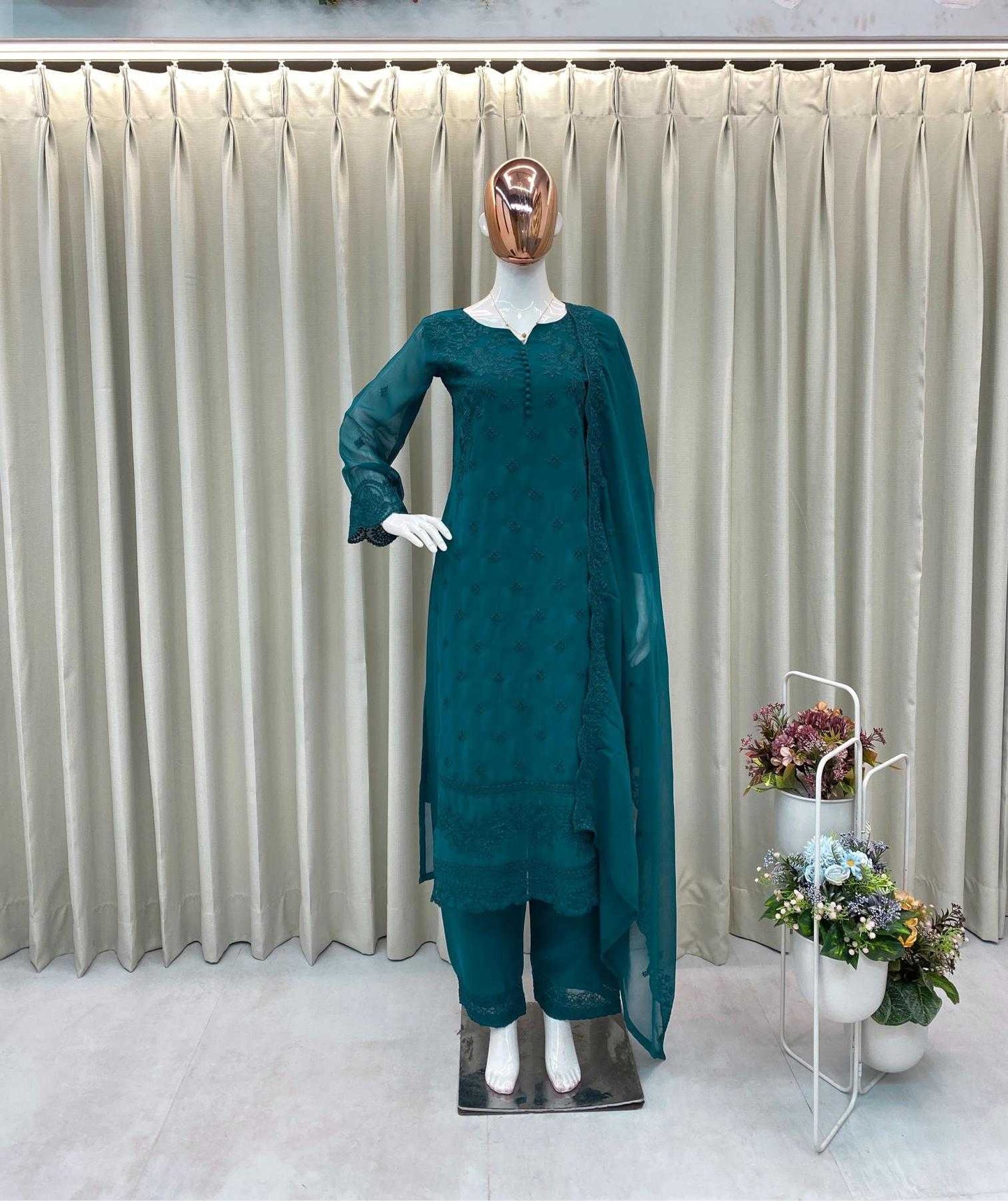 Embroidery Suit