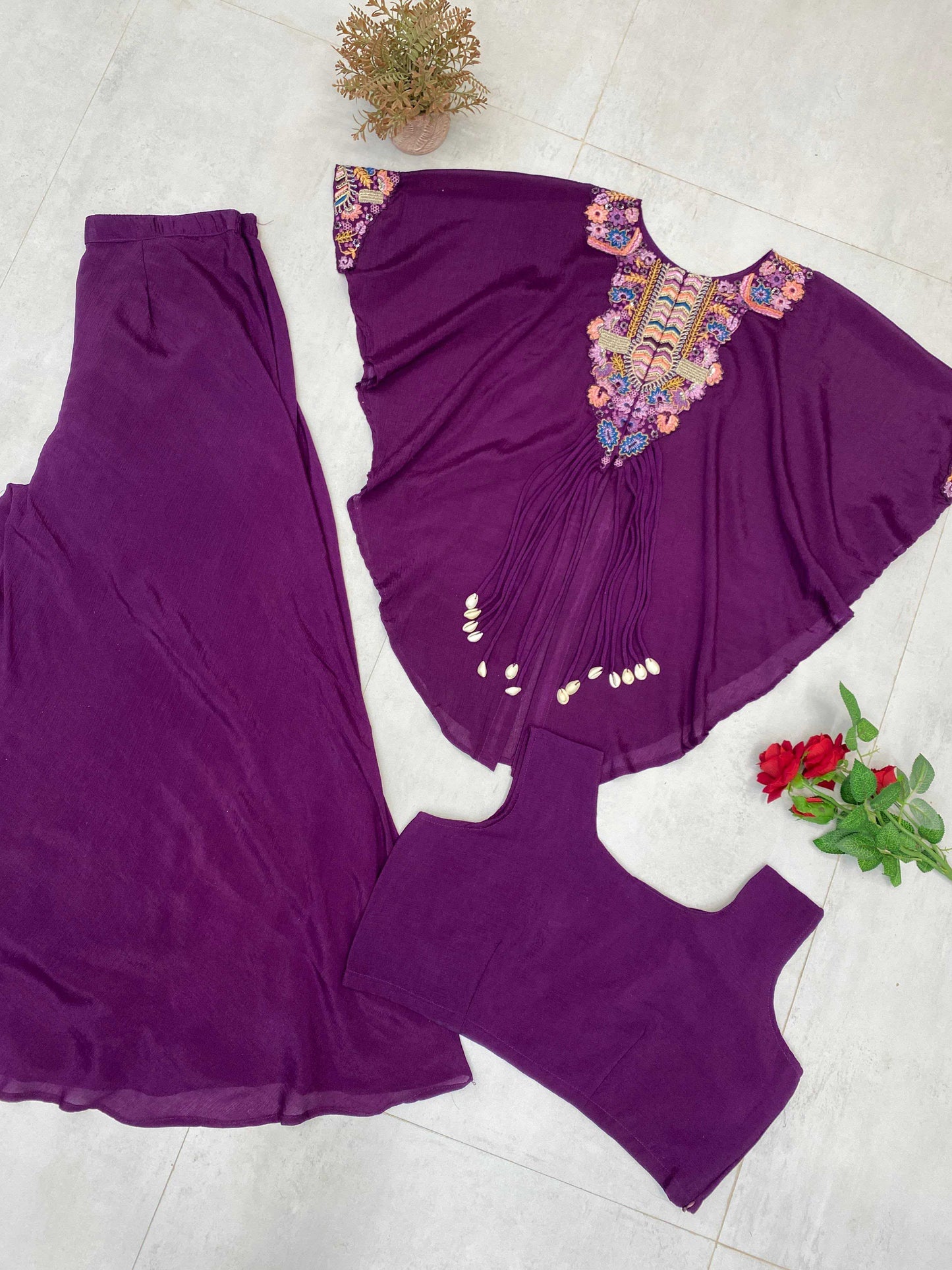 Chinon Indo Western Dress