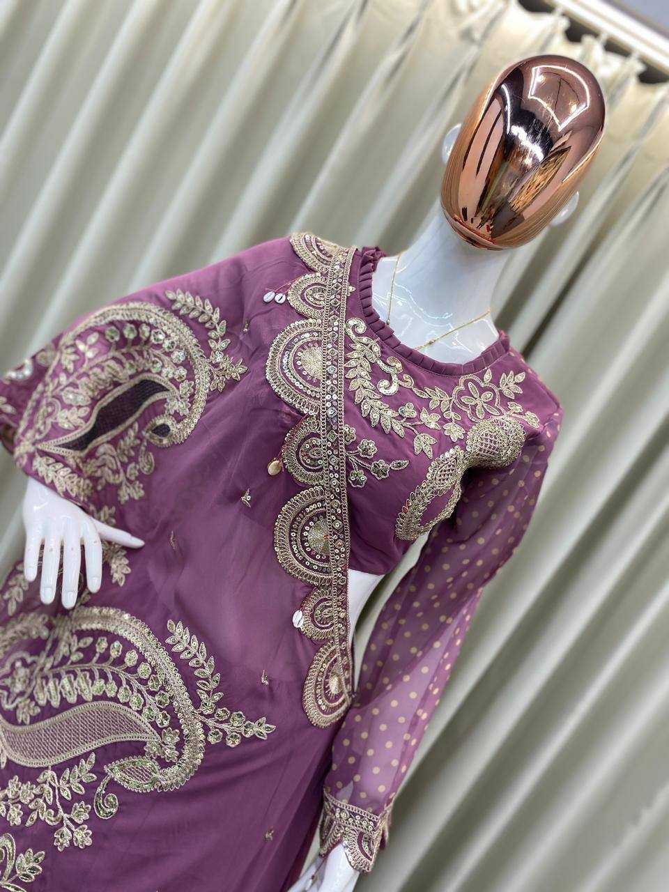 Georgette Printed Lehenga