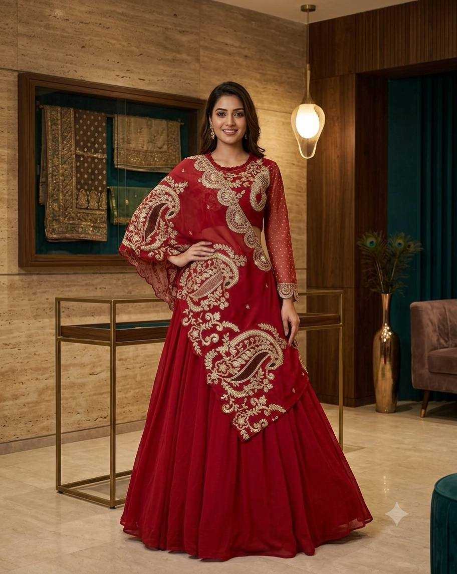 Georgette Printed Lehenga