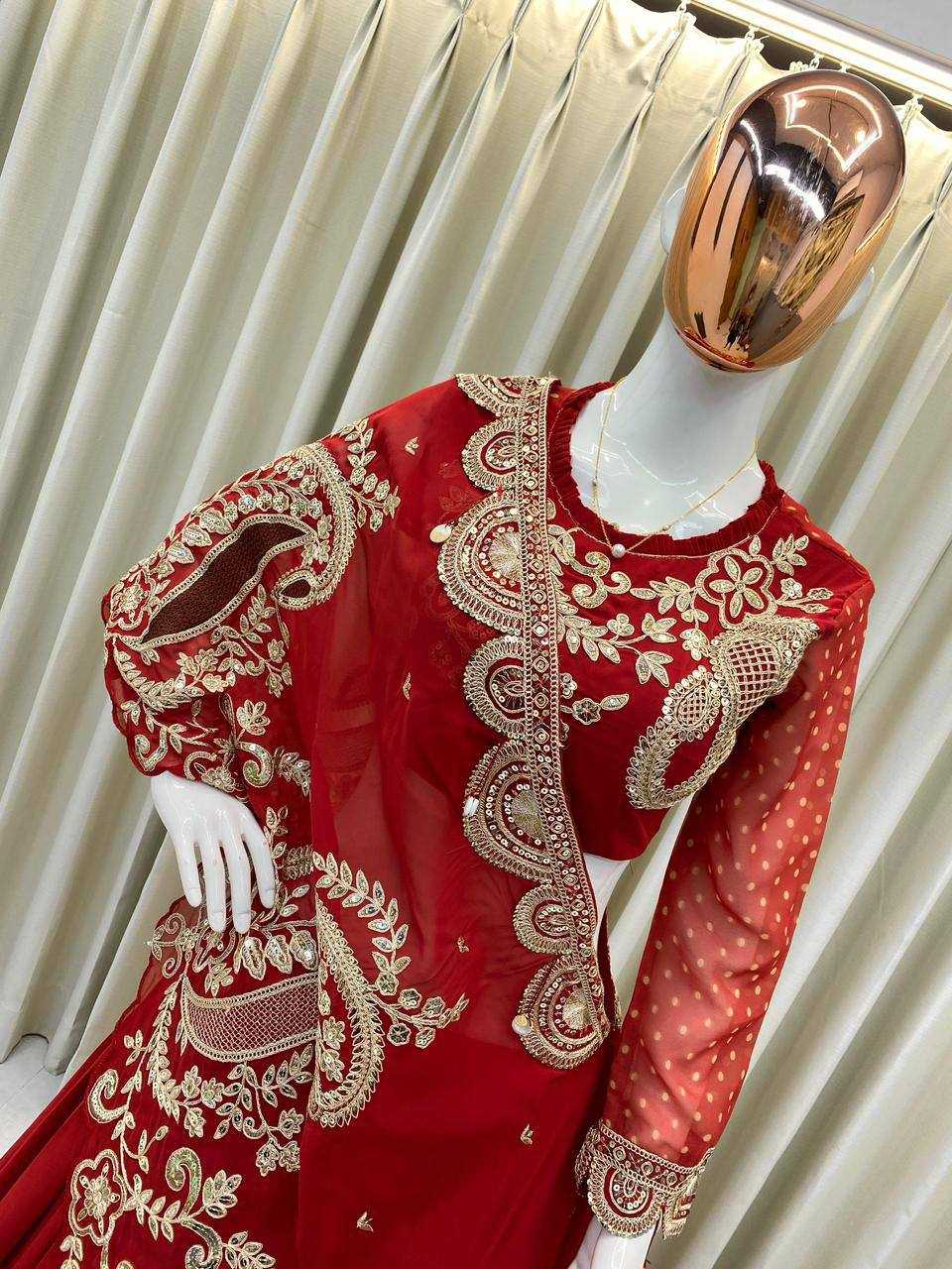 Georgette Printed Lehenga