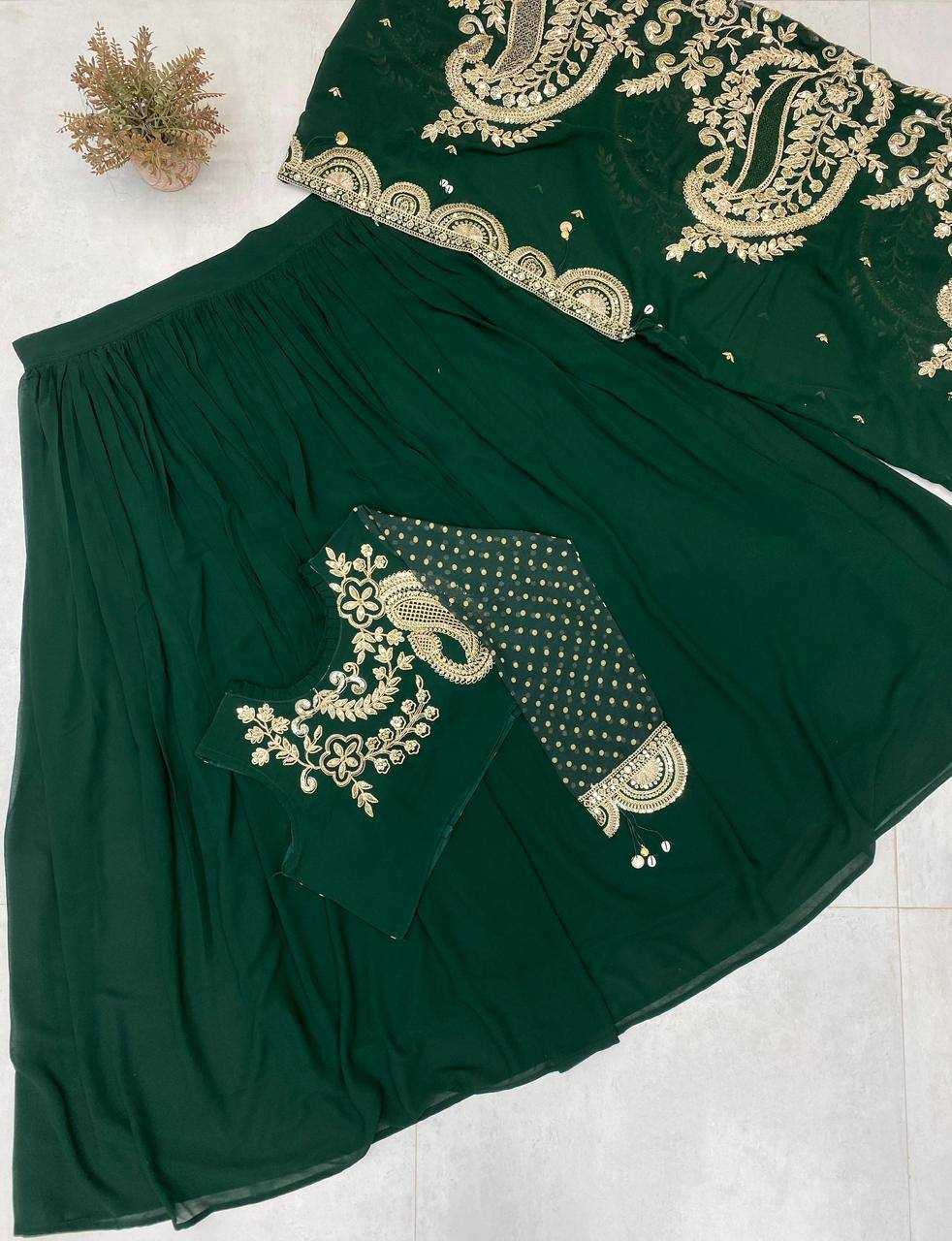Georgette Printed Lehenga