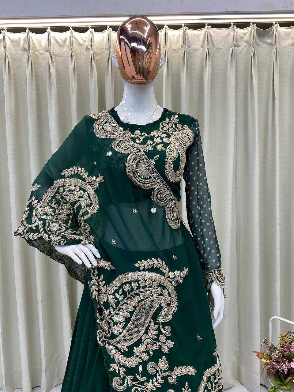 Georgette Printed Lehenga