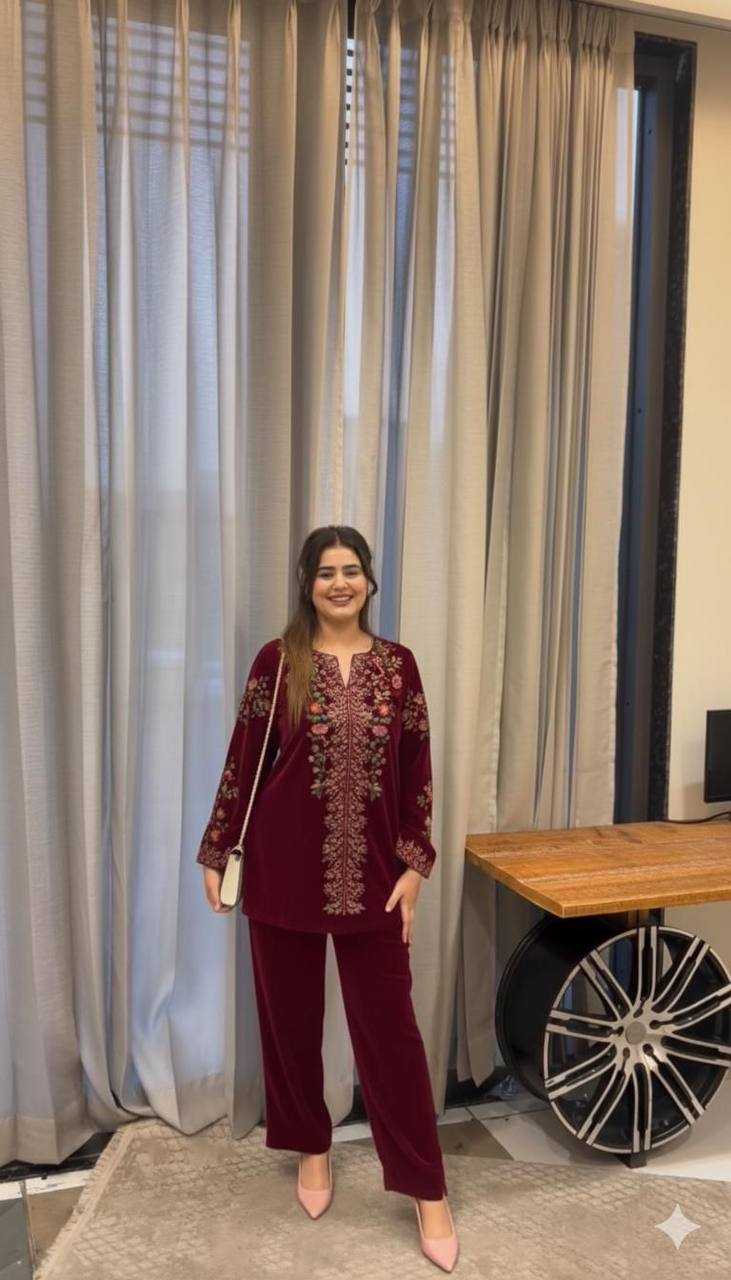 Velvet Co-ord Set