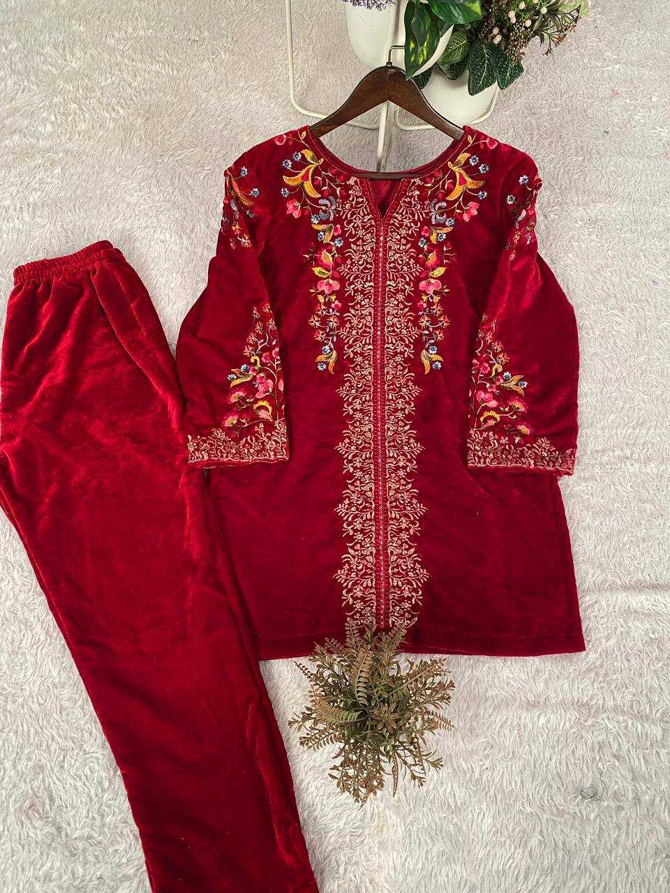 Velvet Co-ord Set