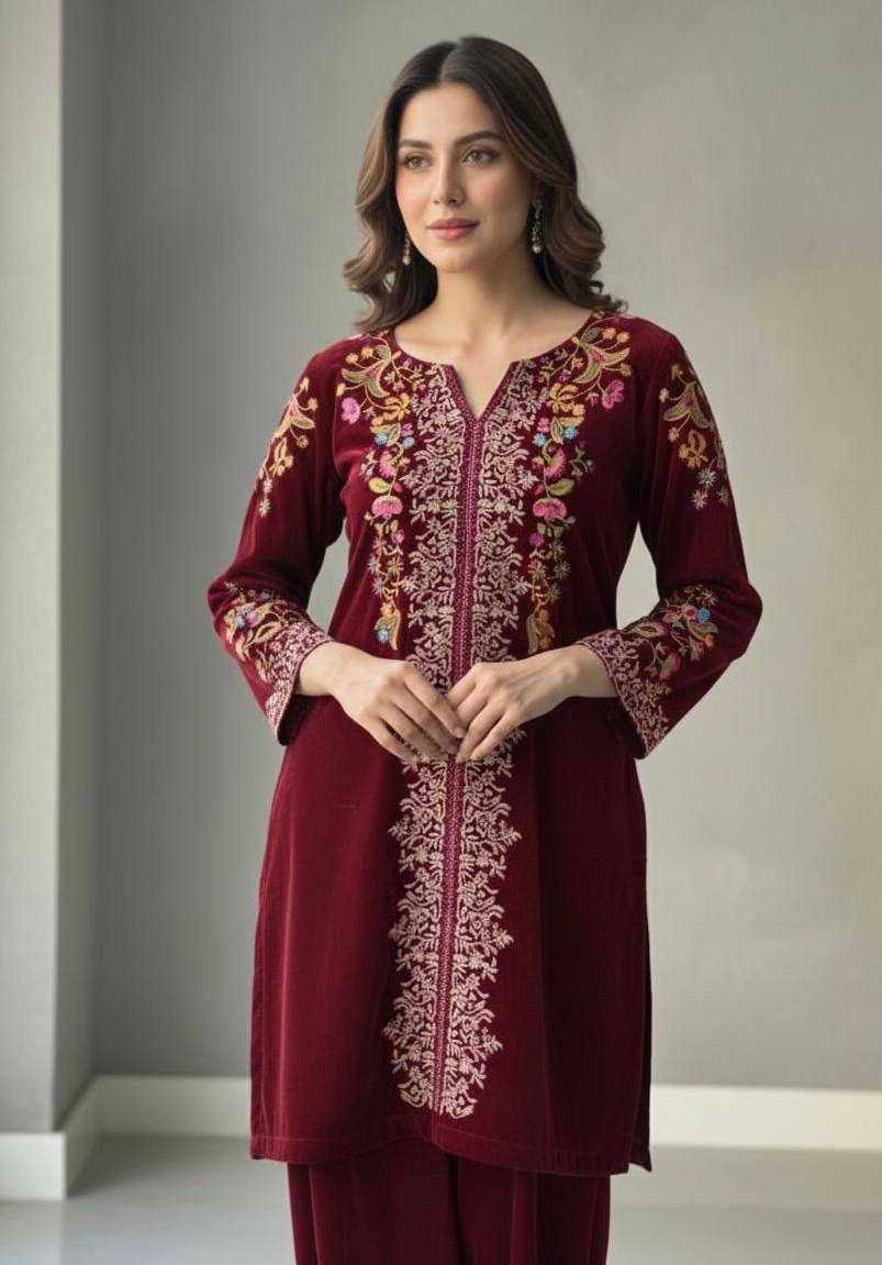 Velvet Co-ord Set