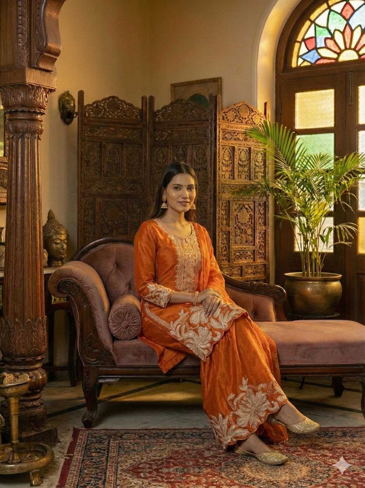 Jimmy Choo Sharara Salwar Suit