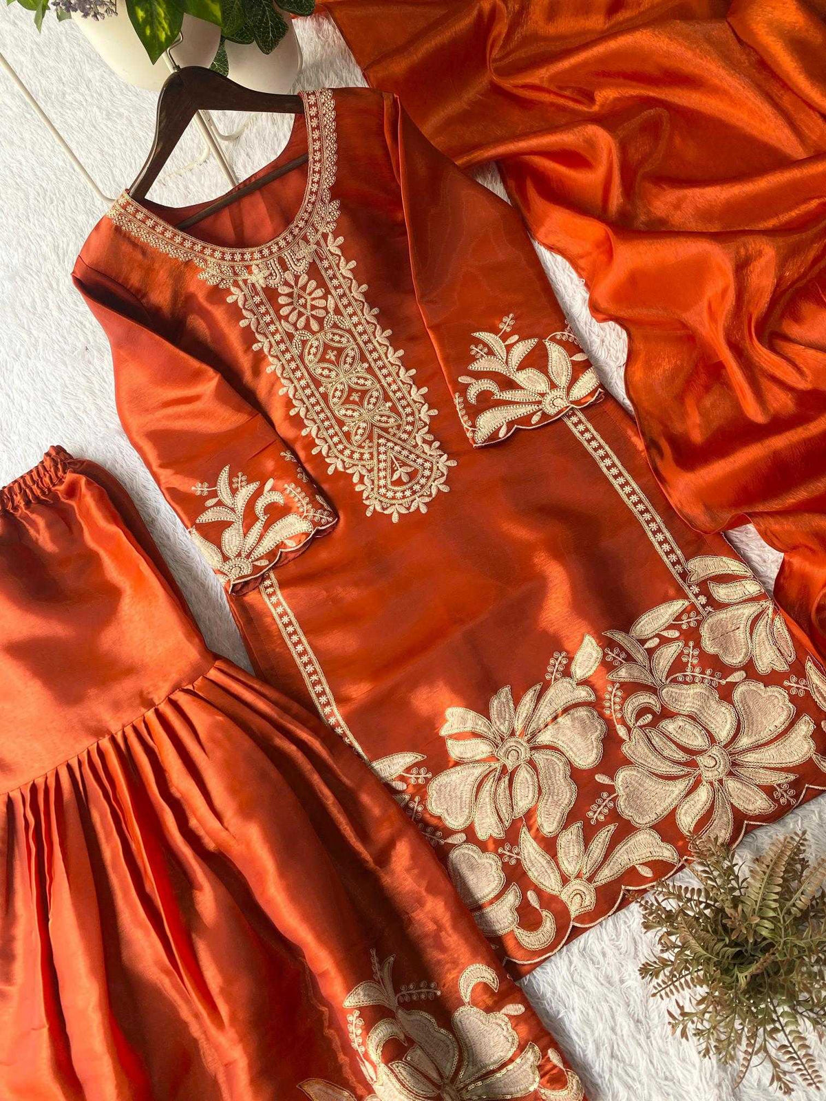 Jimmy Choo Sharara Salwar Suit