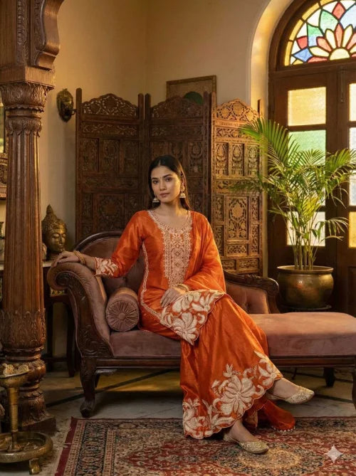 Jimmy Choo Sharara Salwar Suit