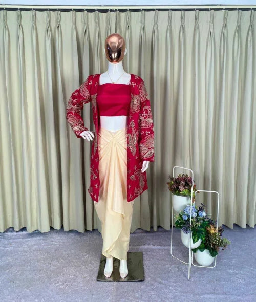 Banglori Silk Indo Western Dress