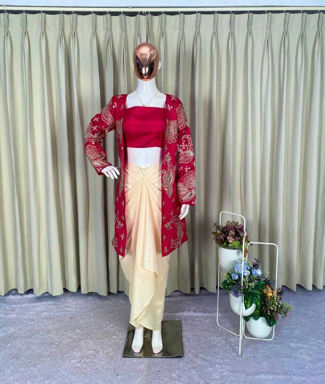 Banglori Silk Ready To Wear Saree