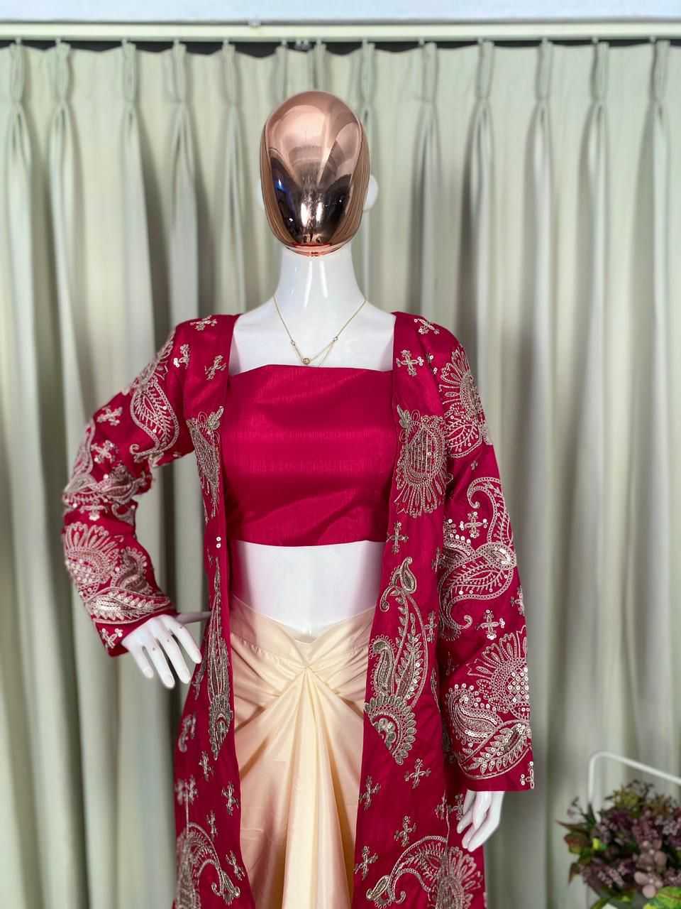 Banglori Silk Ready To Wear Saree