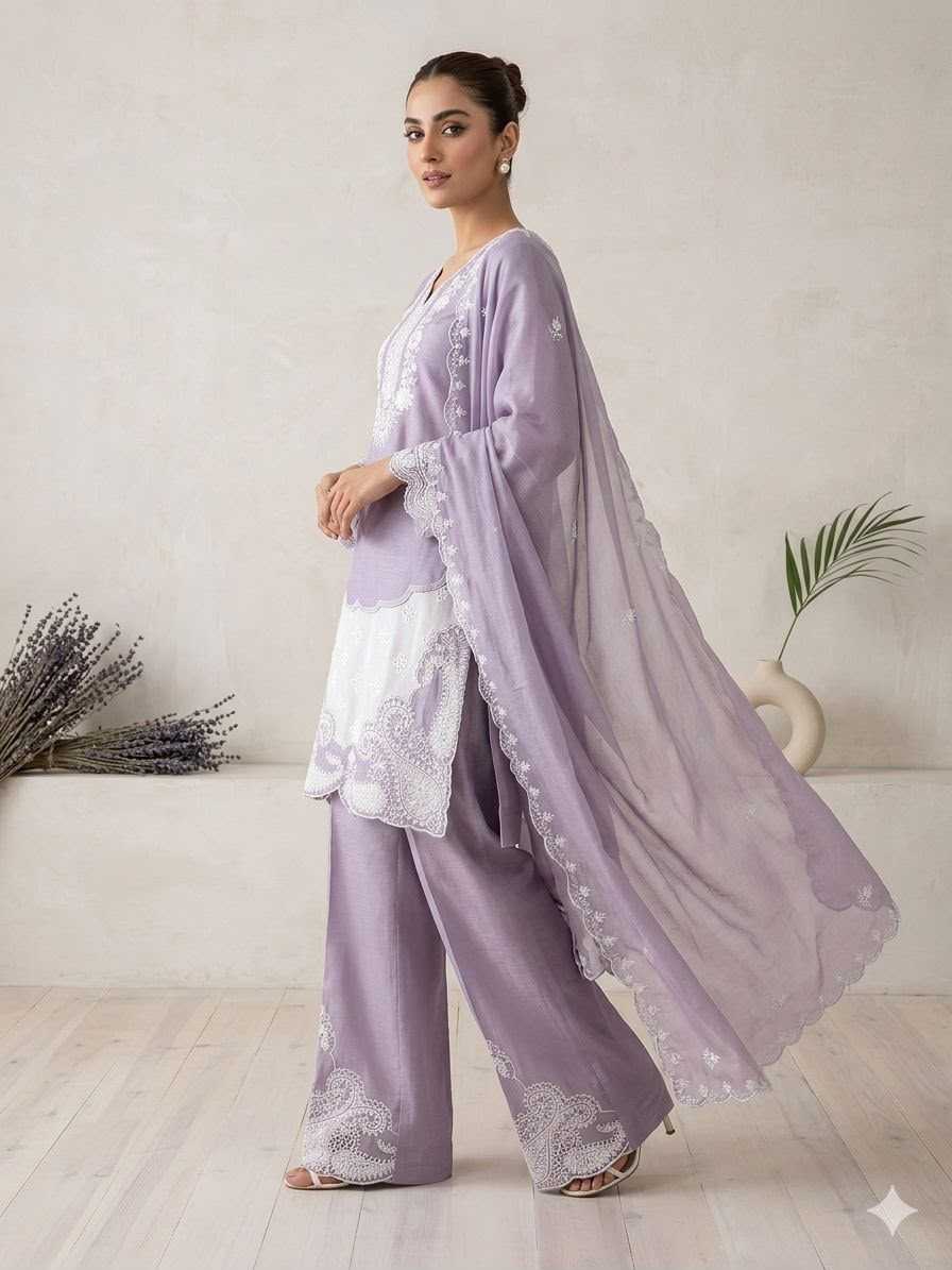 Chinon Embroidery Suit