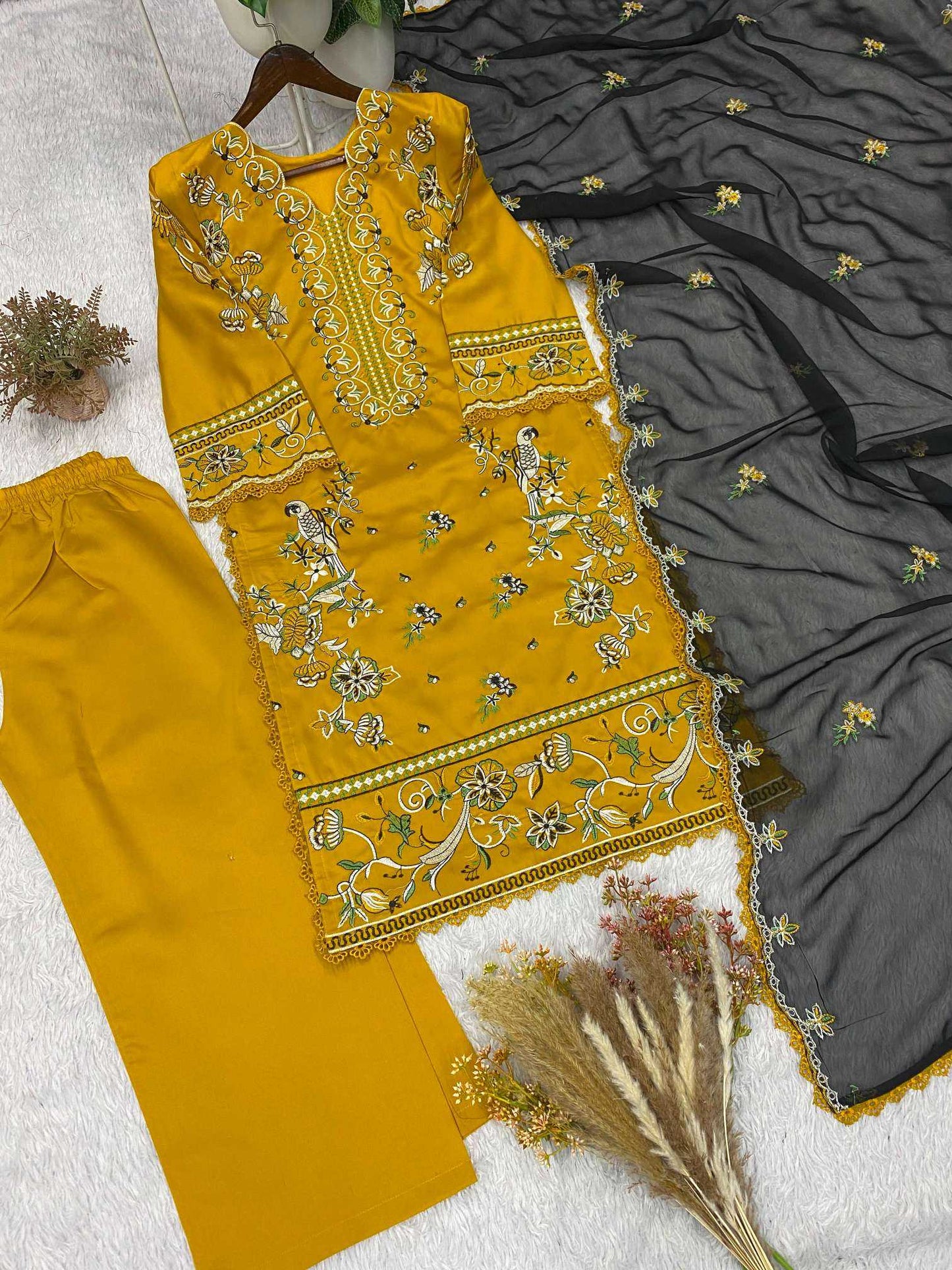 Embroidery Suit