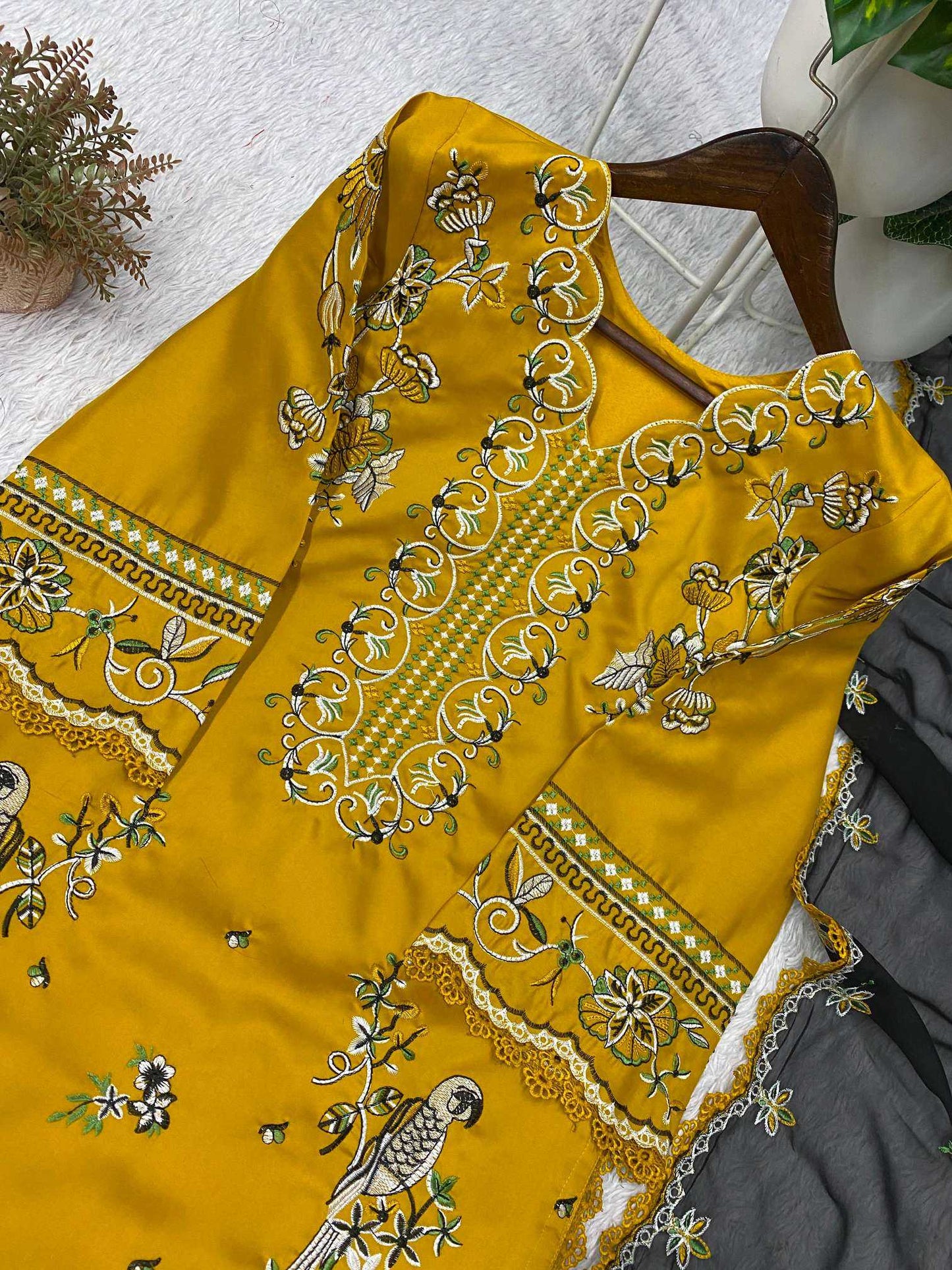 Embroidery Suit