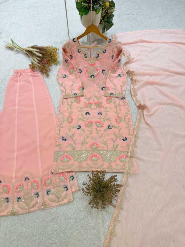Georgette Embroidery Suit
